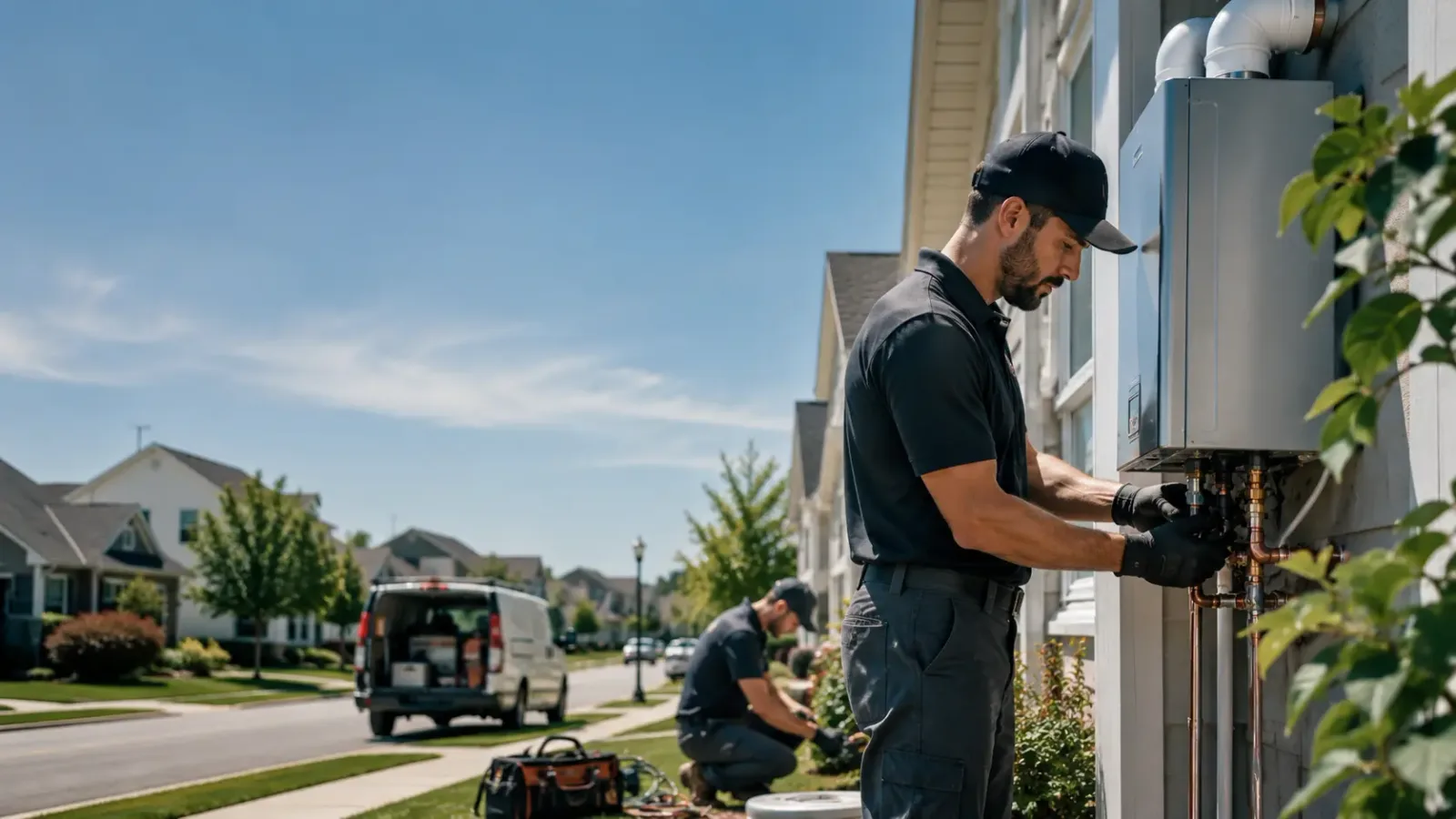 Tankless Water Heater Installation in Lawn, TX